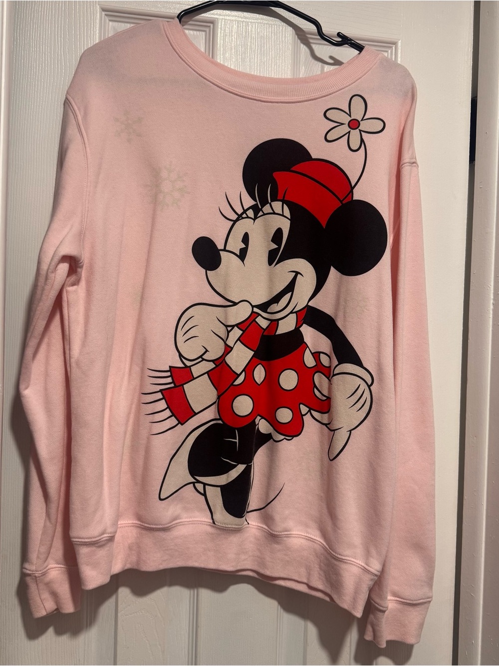 Minnie Mouse Pink Graphic Sweatshirt